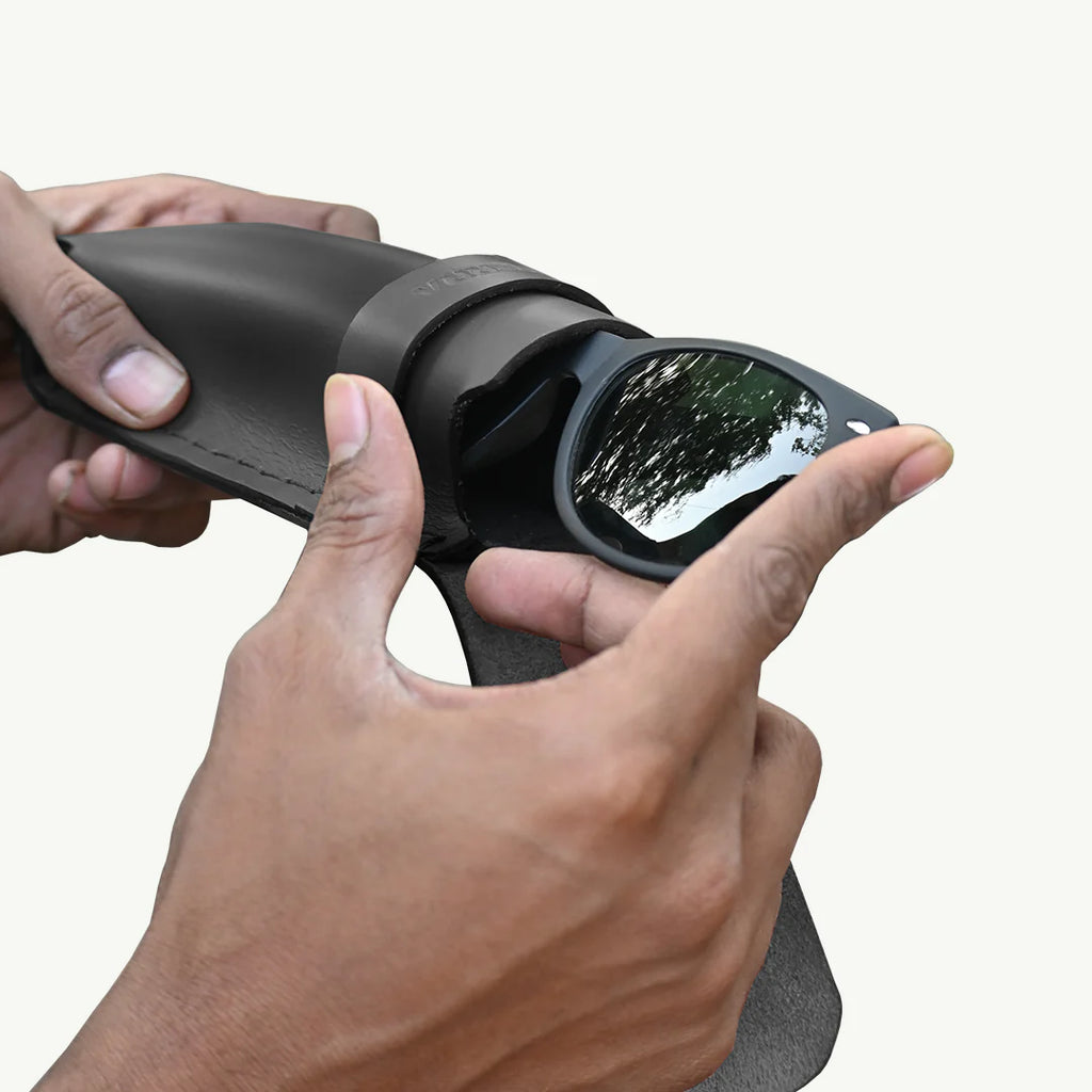 color_common Secure Leather Sunglass Protector