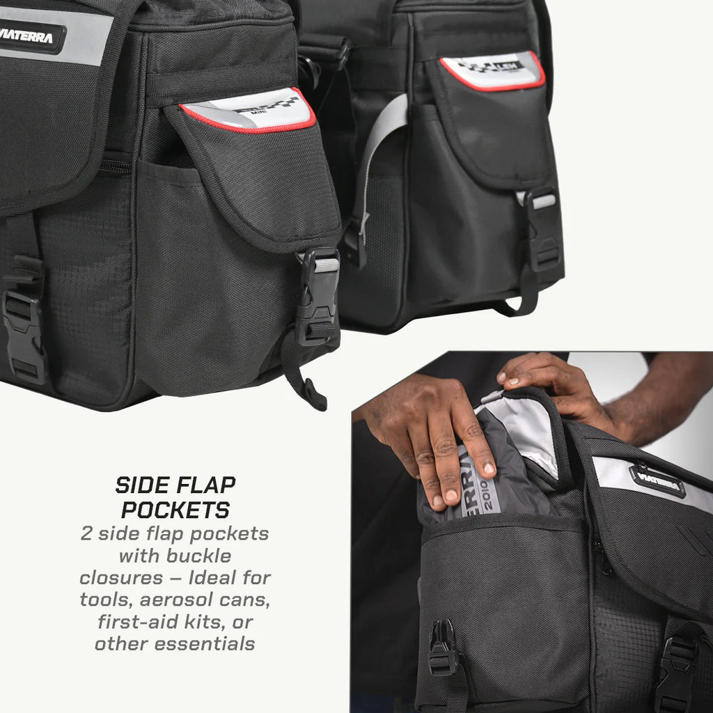 color_common WATERPROOF SADDLEBAGS