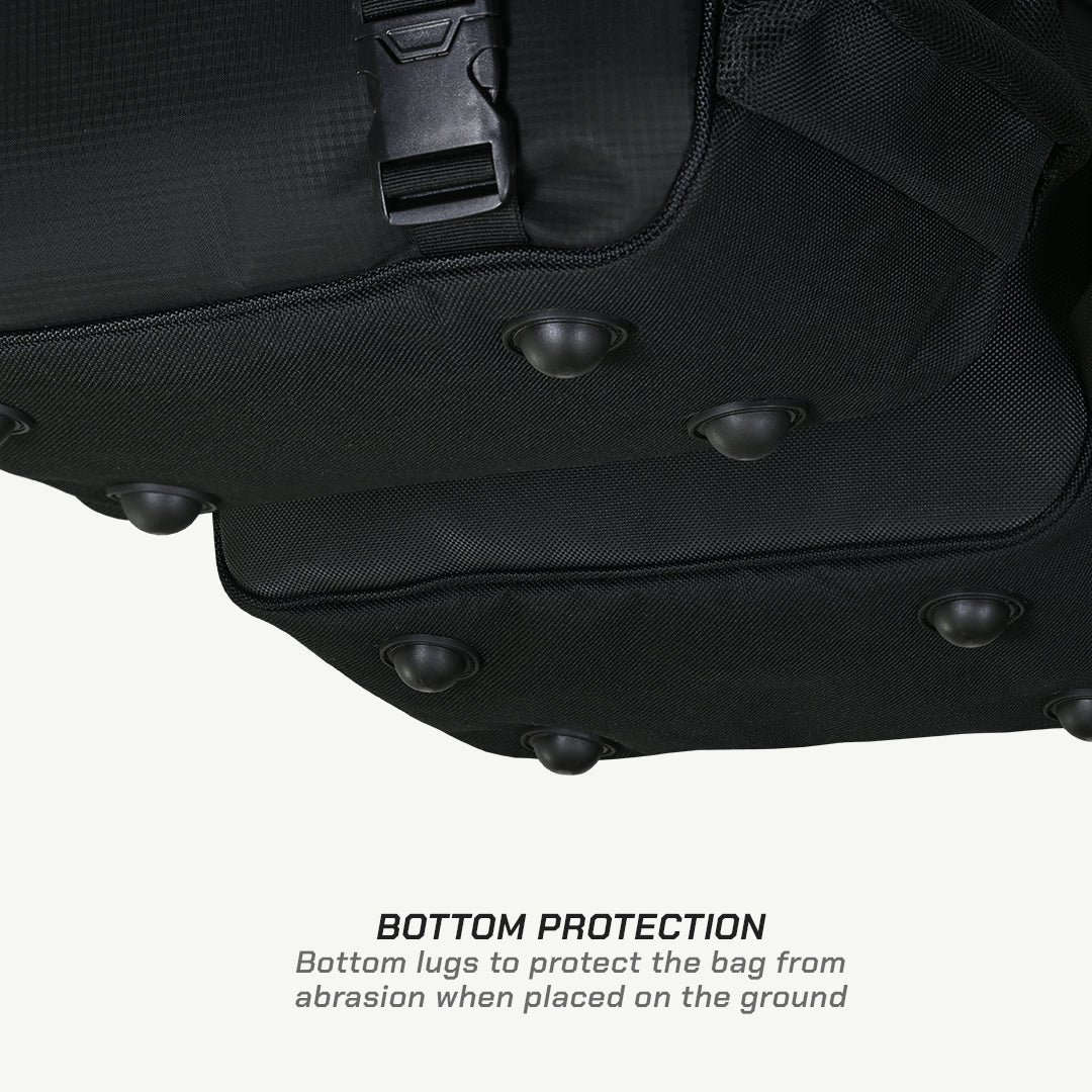 color_common ViaTerra LEH saddlebags bottom lugs to protect the bag