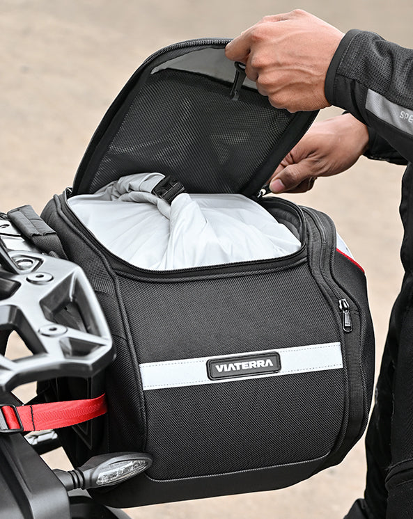 Viaterra Condor 2up Motorcycle Saddlebags Review On The Bike  BikeWale