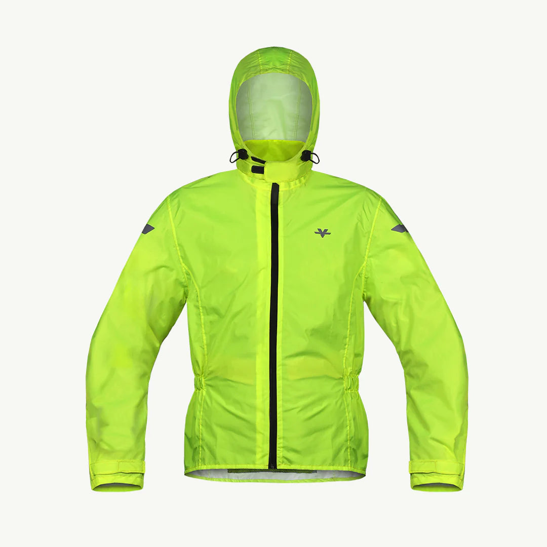 M200 Compact Motorcycle Rain Jacket for Urban Monsoon Riding – ViaTerra Gear