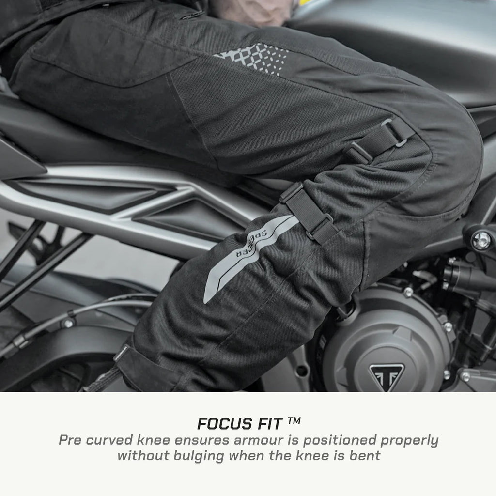 color_common ViaTerra made to order - spencer – street mesh motorcycle riding pants have focus fit