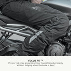 color_common ViaTerra made to order - spencer – street mesh motorcycle riding pants have focus fit