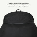 color_common ViaTerra made to order - spencer – street mesh motorcycle riding pants have pants connection zipper