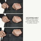 color_common ViaTerra made to order - spencer – street mesh motorcycle riding pants have adjustable belt