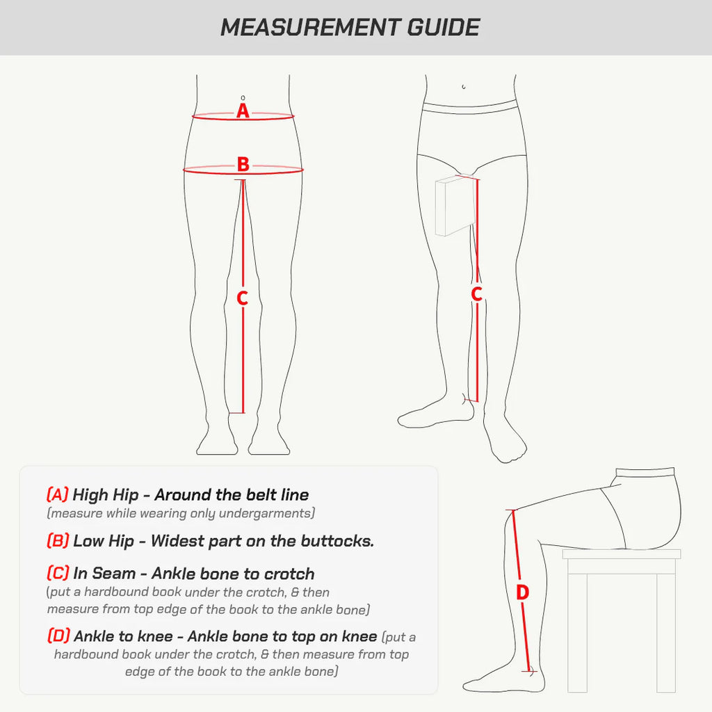 color_common ViaTerra made to order - spencer – street mesh motorcycle riding pants with measurement guide