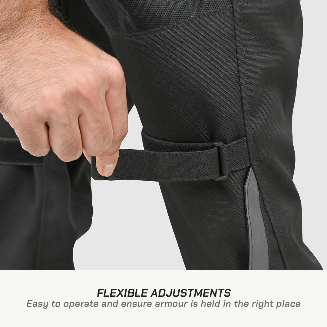 color_common ViaTerra miller – street mesh riding pants with liners have flexible adjustment