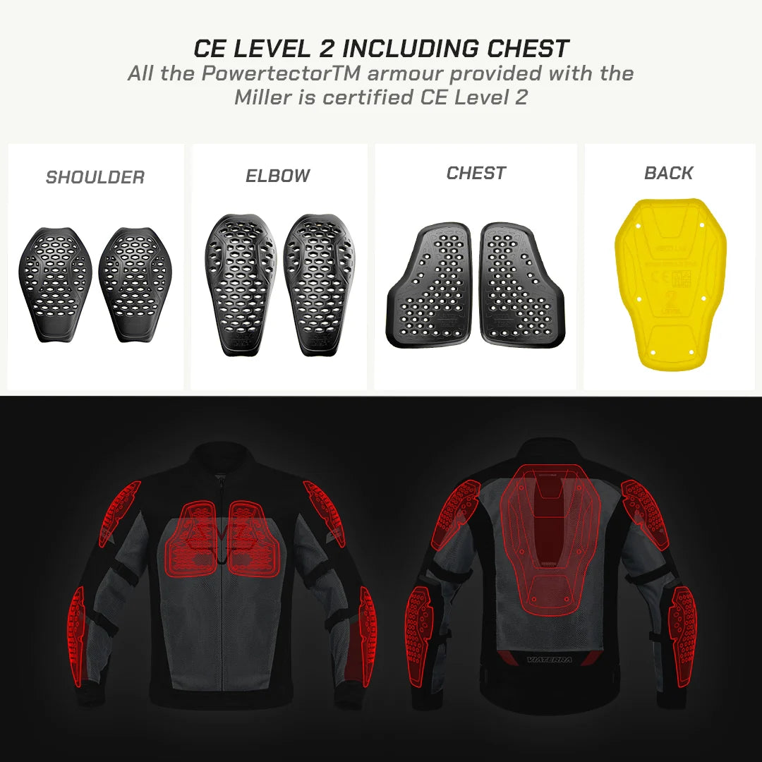 color_common RIDING JACKET - CE LEVEL 2 INCLUDING CHEST