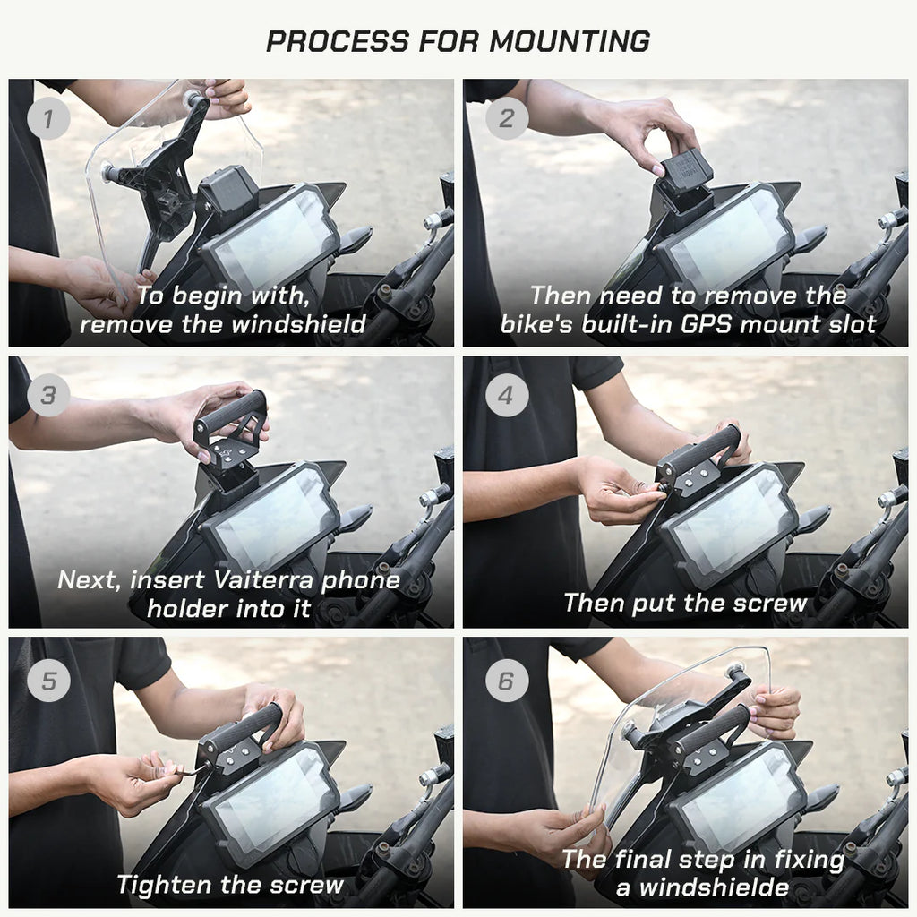 color_common MOBILE/GPS MOUNT HOLDER - Process For Mounting