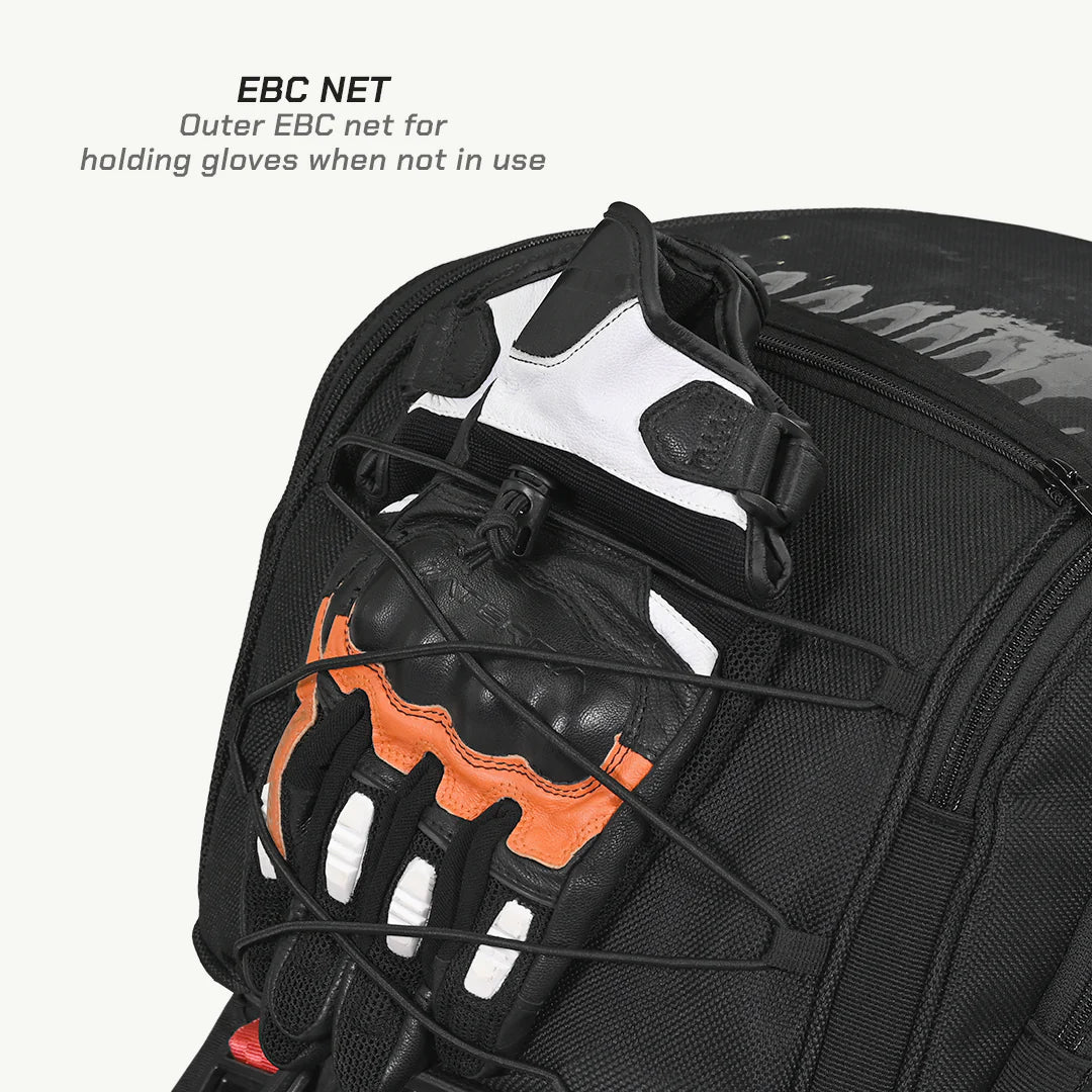 color_common ViaTerra oxus magnetic motorcycle tank bag EBC net