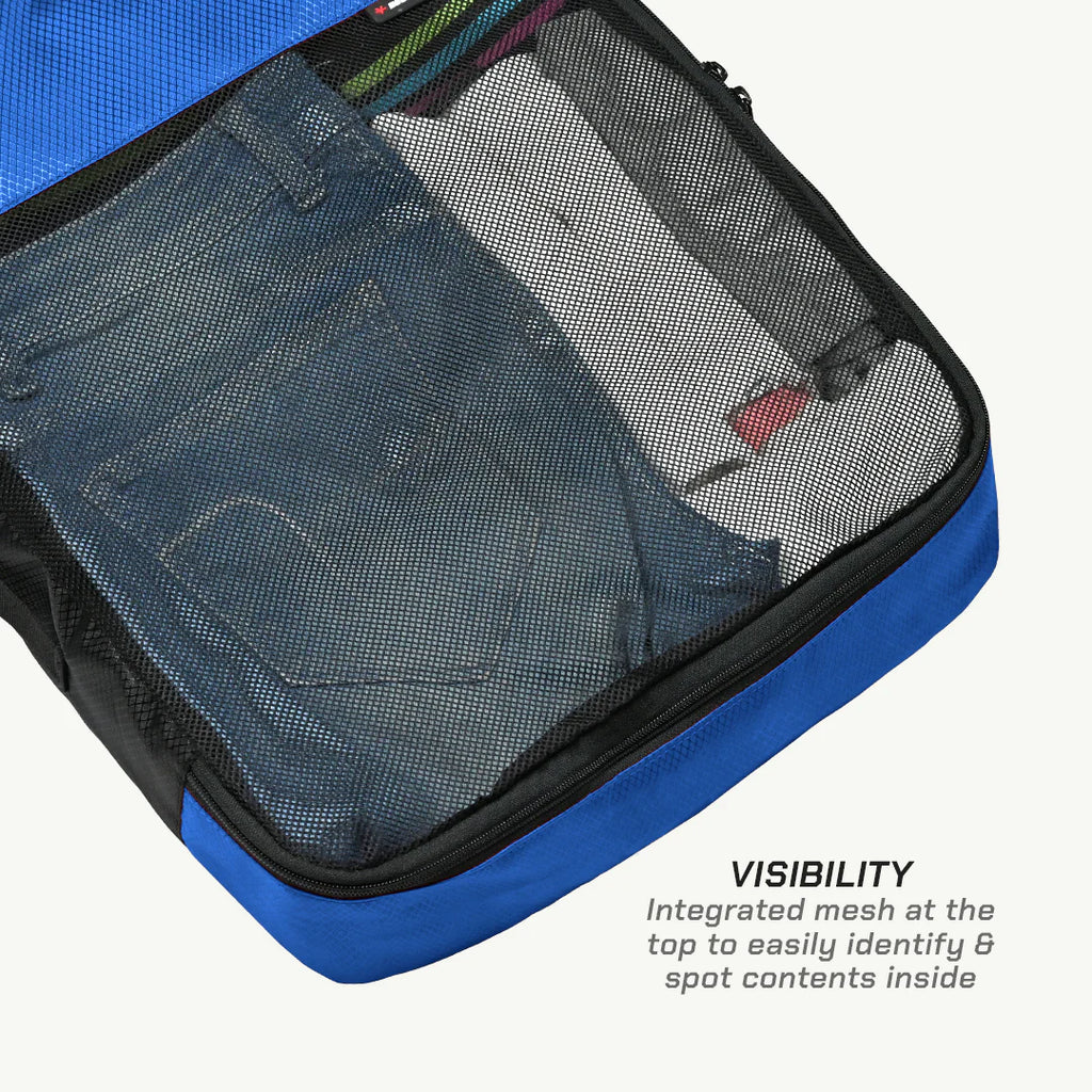 color_common ViaTerra packing cubes has integrated mesh at the top