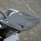 color_black Black motorcycle luggage rack