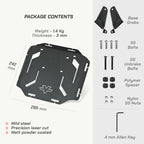 color_common Motorcycle luggage rack and bag - Package Contents