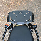 color_black Black Quick Mount Rear Rack