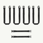 color_common ViaTerra quick release bungee tie down straps and buckles
