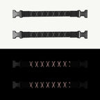 color_common ViaTerra quick release bungee tie down straps have reflective