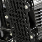 color_black ADJUSTABLE - Black metal radiator guard