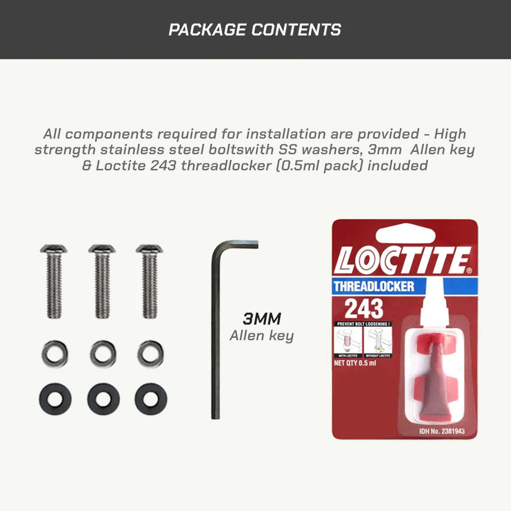 color_black A Black metal radiator guard for a KTM motorcycle