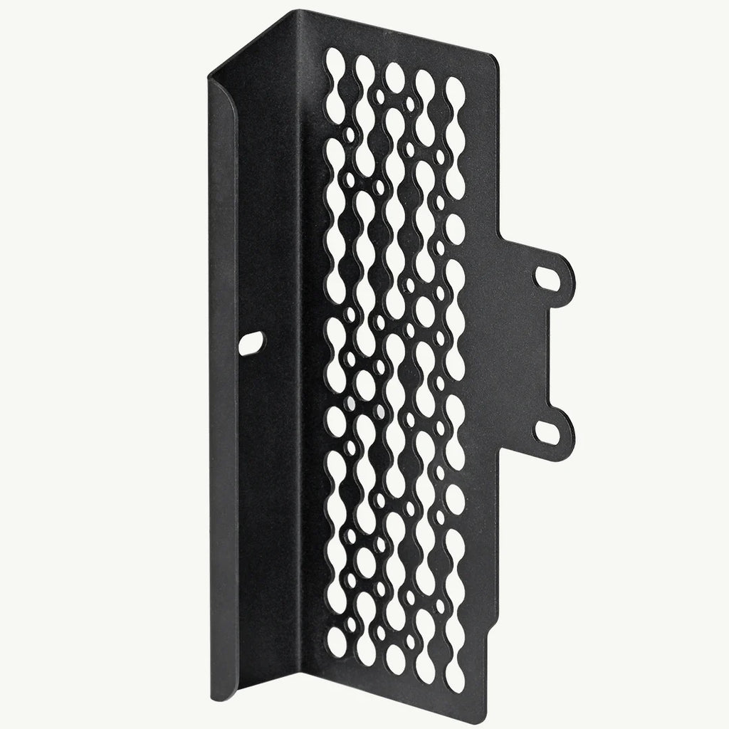color_black Black ViaTerra radiator guard for Royal Enfield Himalayan