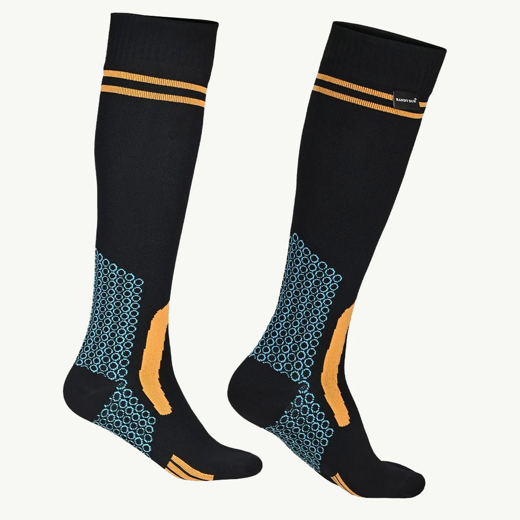 color_common Randy Sun Waterproof Knee High Socks-1