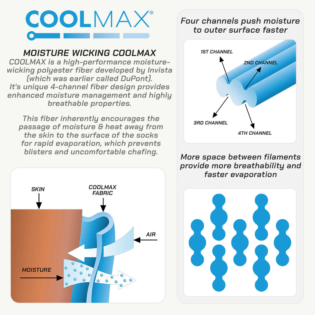 color_black RANDY SUN – WATERPROOF SOCKS KNEE HIGH (ORANGE/BLACK) Randy Sun Waterproof Knee-High Socks Orange/Black