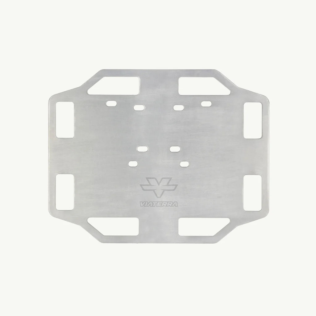 color_common Silver Aluminium Rear Rack For RE Himalayan 450 Motorcycle