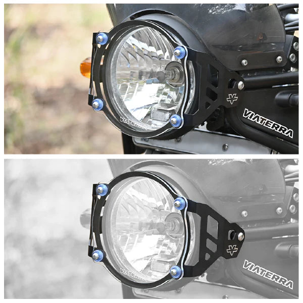 color_common ViaTerra Headlight Guard - Clear Shield