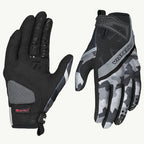color_Snow-Camo ViaTerra roost – offroad trail riding motorcycle gloves (camo)