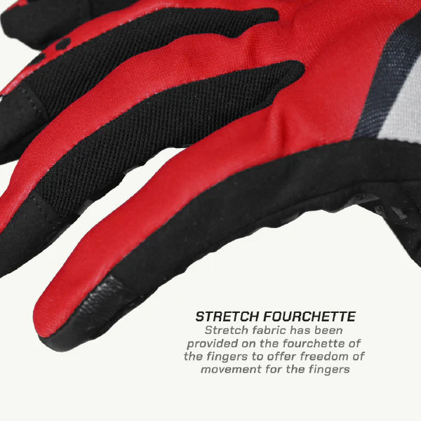 color_common ViaTerra roost – offroad trail riding motorcycle gloves have stretch fourchette