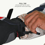 color_common ViaTerra roost – offroad trail riding motorcycle gloves have pull tab