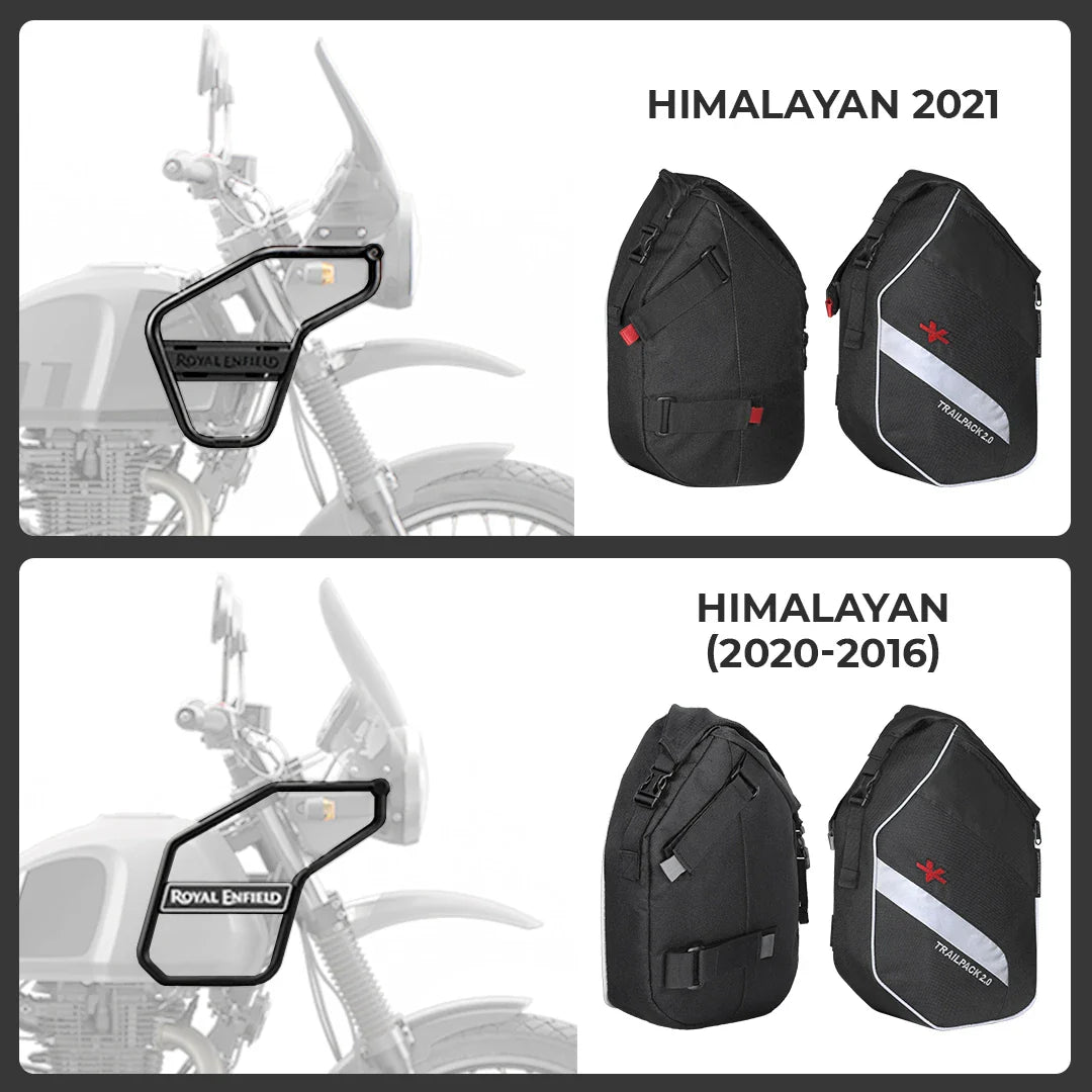 color_common ViaTerra royal enfield himalayan trailpack for 2021 and 2016-2020