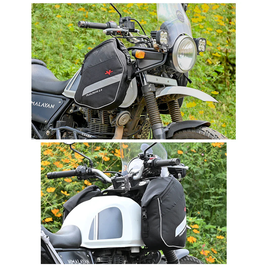 color_common ViaTerra royal enfield himalayan trailpack mounted