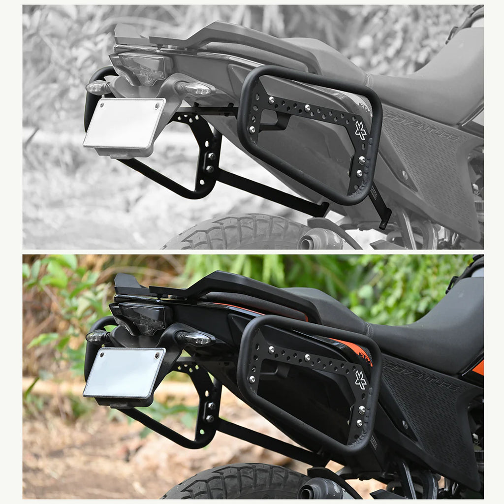 color_common VIATERRA SADDLEBAG RACK – KTM Adventure 250/390 (2020-2024)