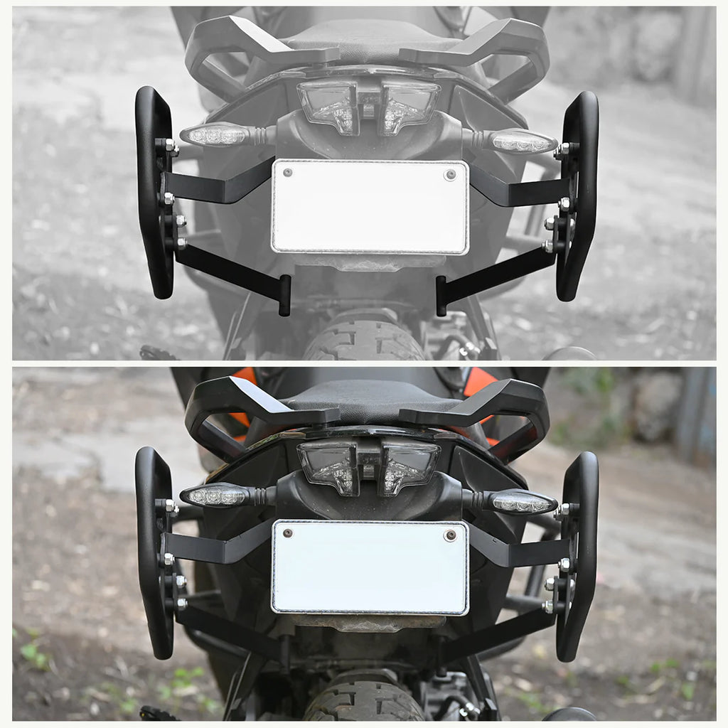 color_common SADDLEBAG RACK – KTM Adventure 250/390 VIATERRA