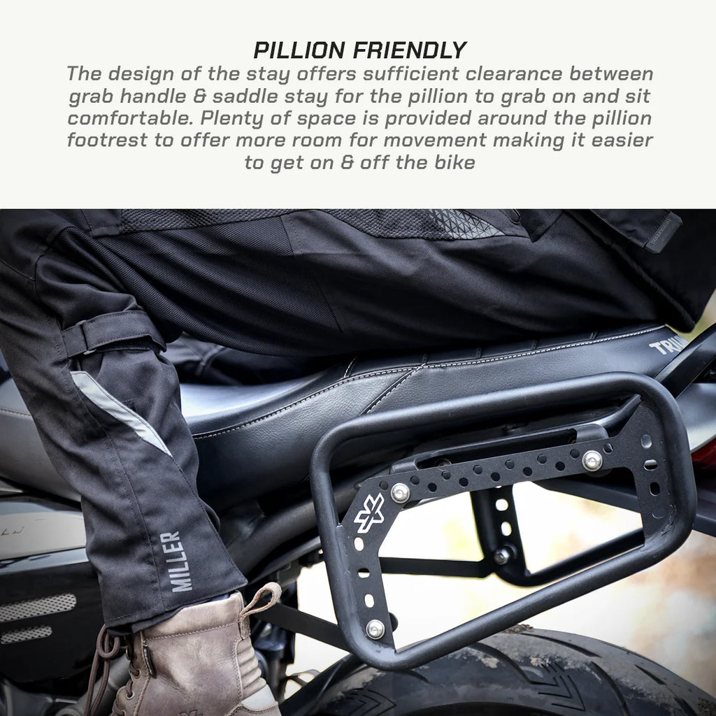 color_common SADDLEBAG RACK - Pillion Friendly