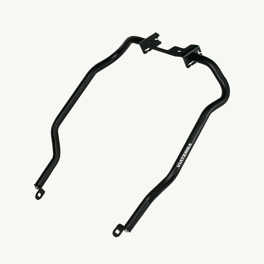 color_black Black Metal Saddlebag Stay For KTM Adventure Motorcycles