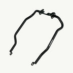 color_black Black Metal Saddlebag Stay For KTM Adventure Motorcycles