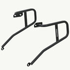 color_black Pair Of Black Metal Saddlebag Stays For A Motorcycle