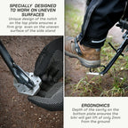 color_common SIDESTAND SHOE - Specially Design To Work On Uneven Surfaces