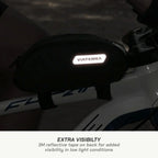 color_common ViaTerra top tube cycling bag have 3M reflective tape