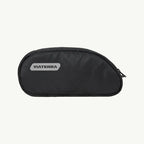 color_black ViaTerra top tube cycling bag (black) front