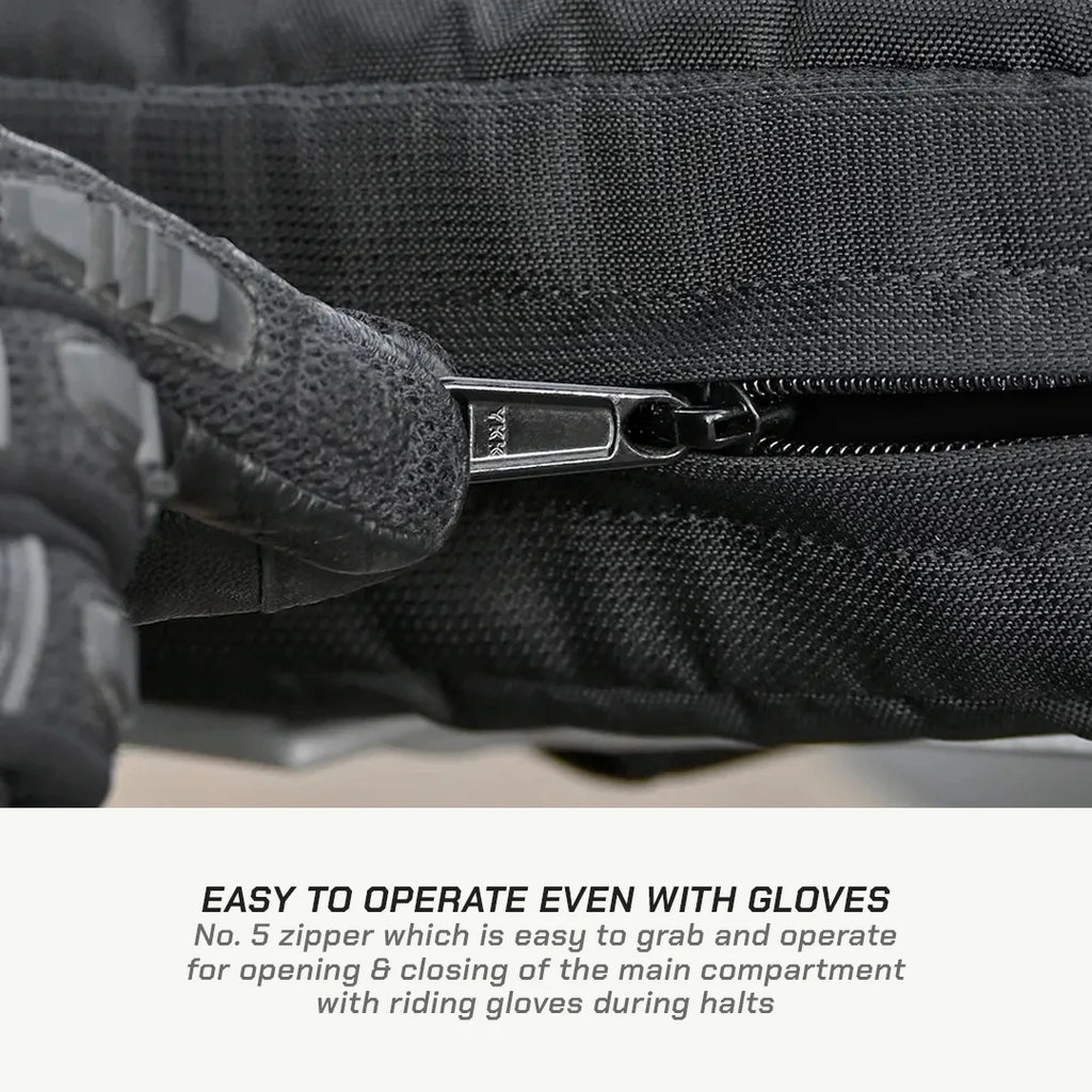 color_common ViaTerra trailpack for bmw g 310 gs is easy to operate even with gloves