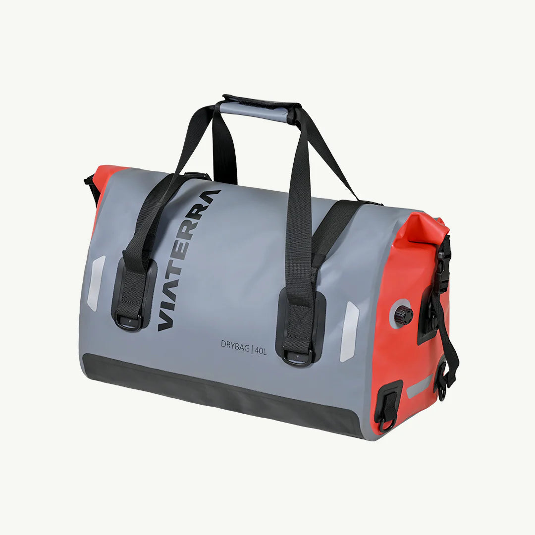 color_common ViaTerra drybag 40l - 100% waterproof motorcycle tailbag (universal)