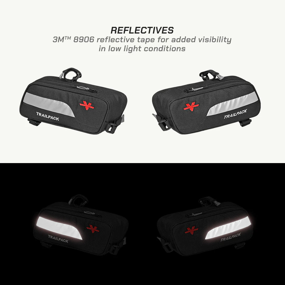 color_common ViaTerra adventure trailpack (set of 2) for ktm adv 390 & ktm adv 250 have reflectives