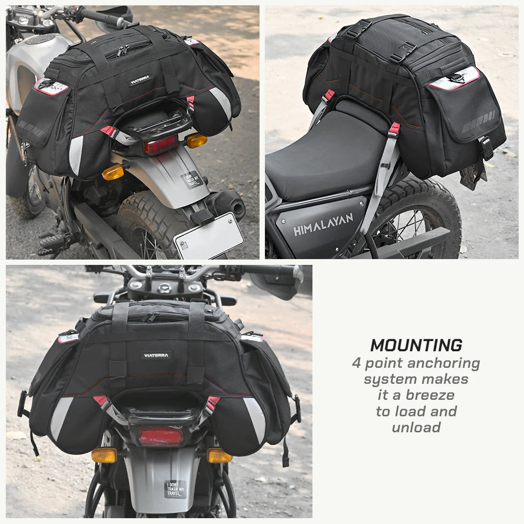 color_common VIATERRA - UNIVERSAL MOTORCYCLE TAILBAG