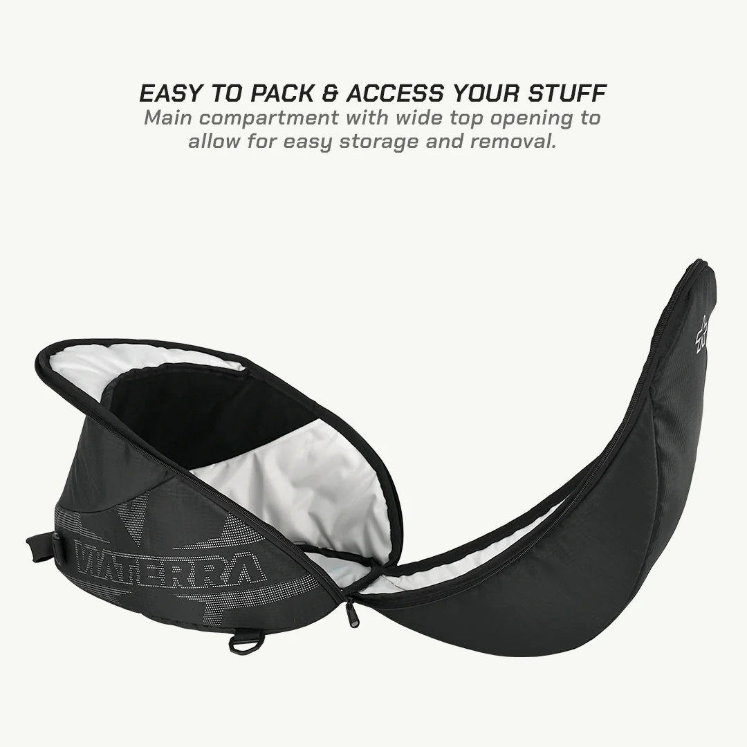 color_common ViaTerra Essentials ADV Helmet Bag is easy to pack