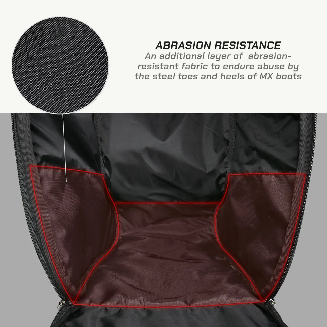 color_common ViaTerra essentials - motorcycle boot bag is abrasion resistance