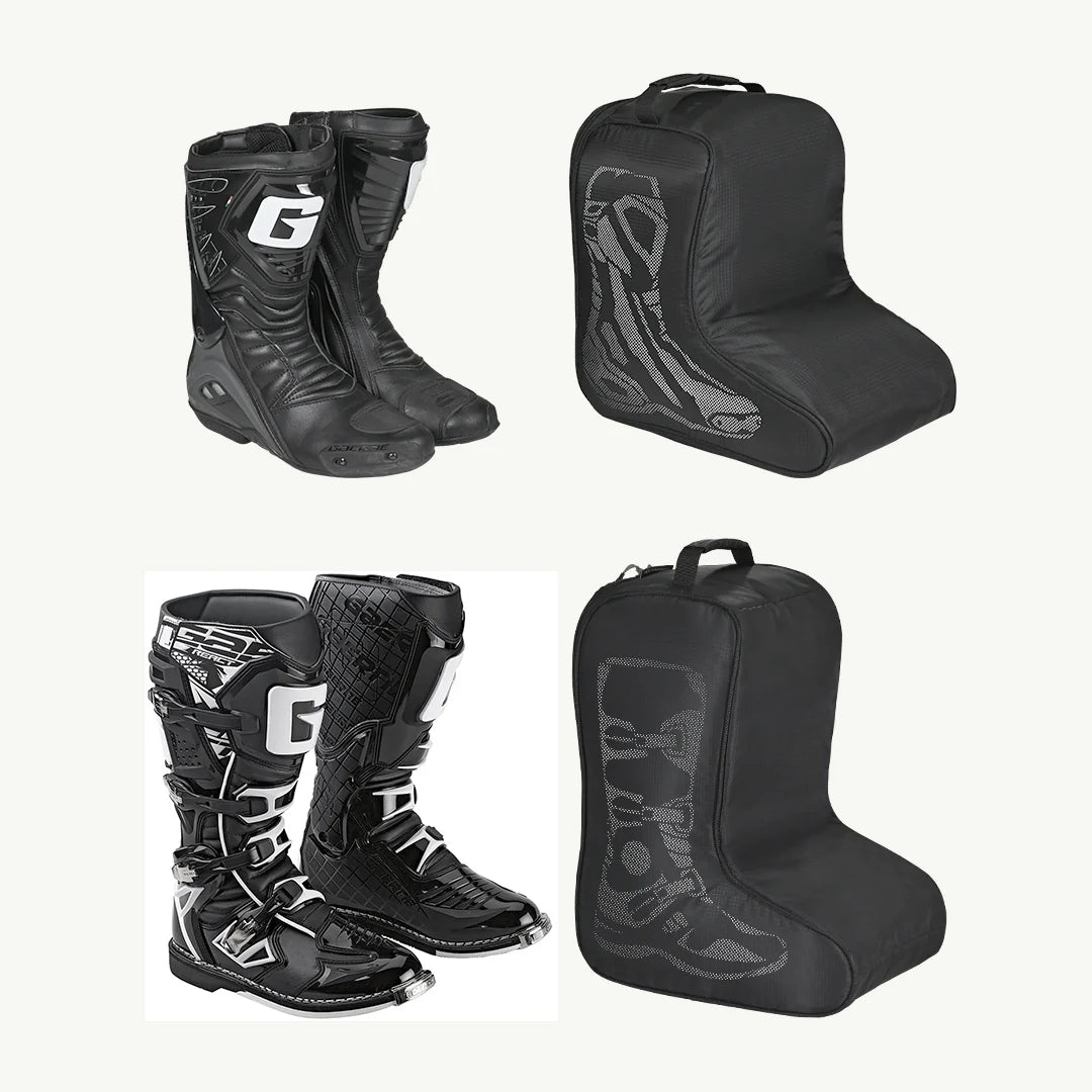 color_common ViaTerra essentials - motorcycle boot bag has different sizes