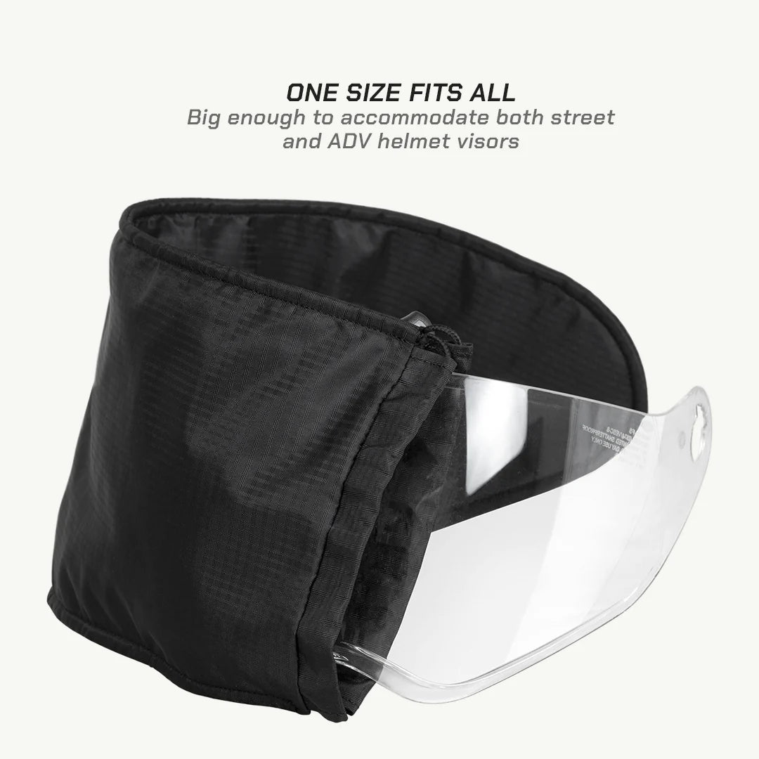 color_common ViaTerra essentials - helmet visor sleeve has one size that fits all