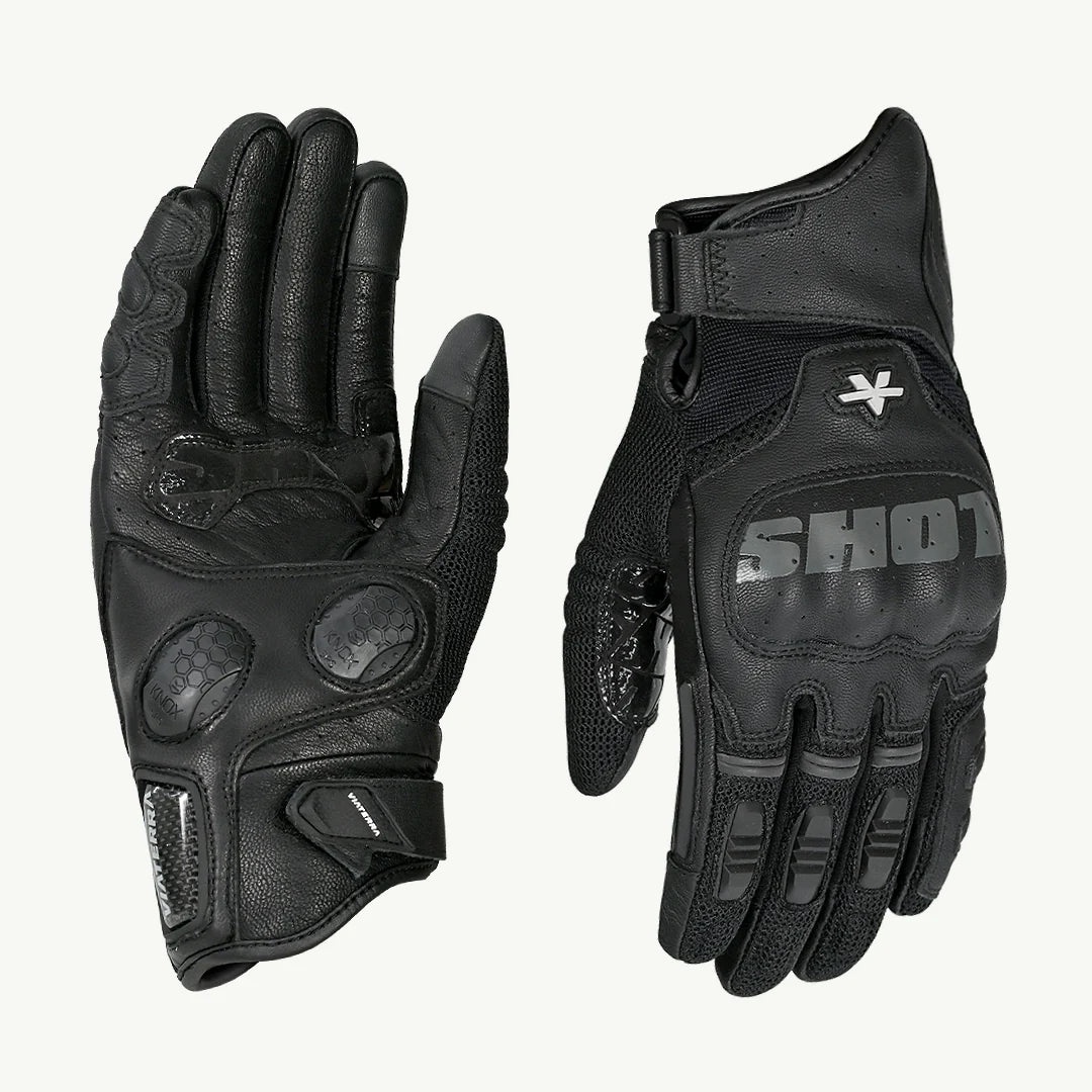 color_common HOLESHOT PRO – SEMI GAUNTLET HYBRID RIDING GLOVES